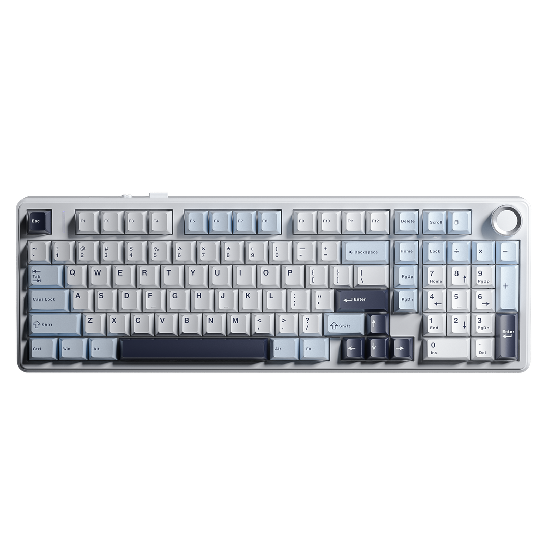 AULA F99 Pro Gasket Mechanical Keyboard-Mist of Azure - Aula Inno