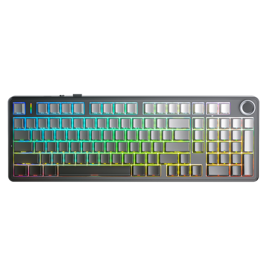 AULA F99 Pro Gasket Mechanical Keyboard-Mist of Azure - Aula Inno
