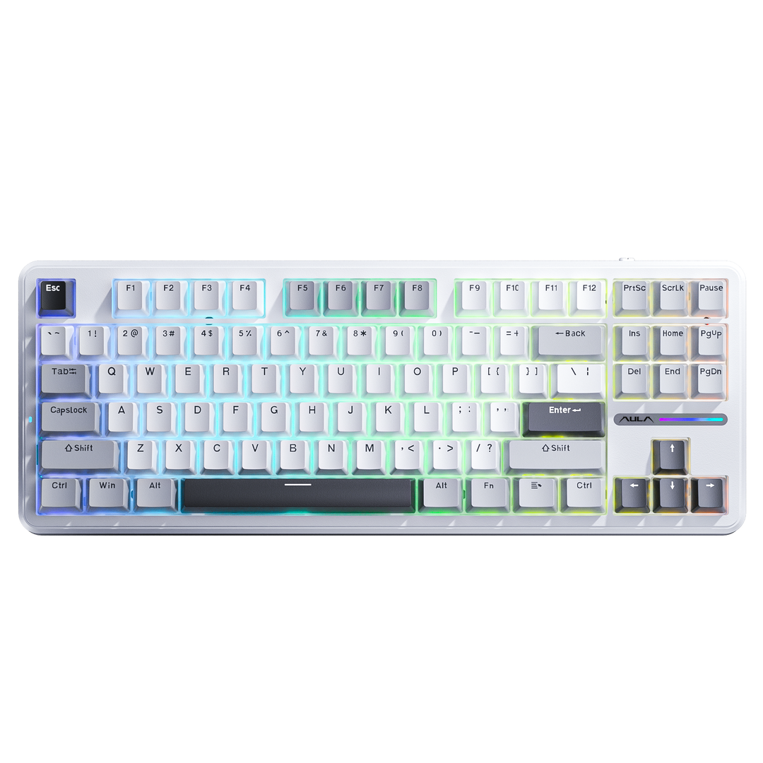 AULA F87 Gasket Mechanical Keyboard - Aula Inno