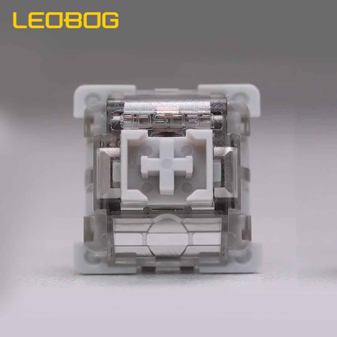 Leobog Gray Wood Switch V3 Set - Aula Inno