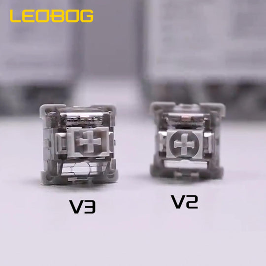 Leobog Gray Wood Switch V3 Set - Aula Inno