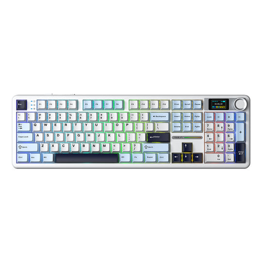 Aula F108 Pro Full-Size Mechanical Keyboard With Smart Screen - Aula Inno