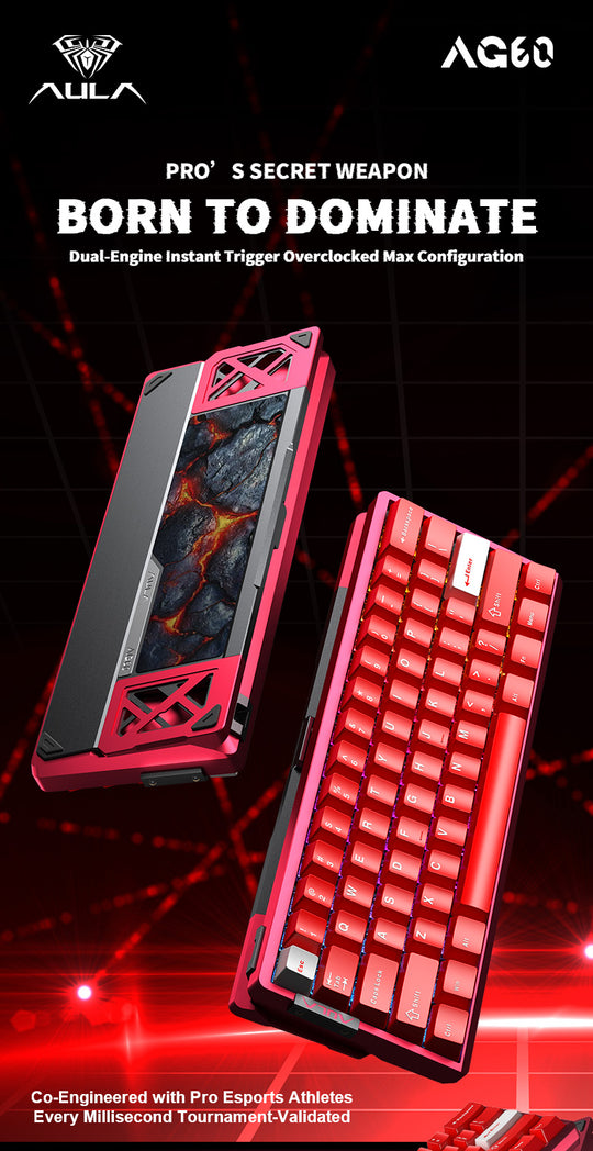 AULA AG60 Magnetic Dual-Mode Gaming Keyboard - Aula Inno