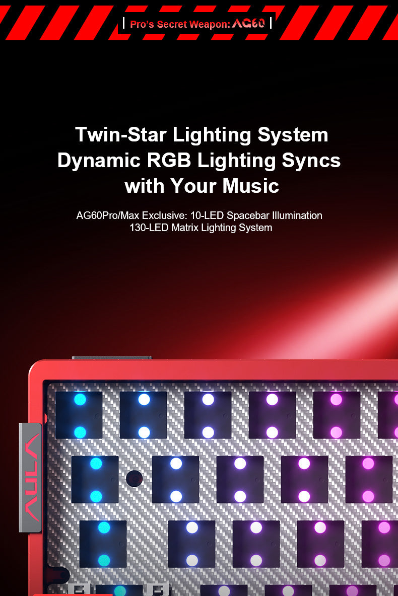 AULA AG60 Magnetic Dual-Mode Gaming Keyboard - Aula Inno