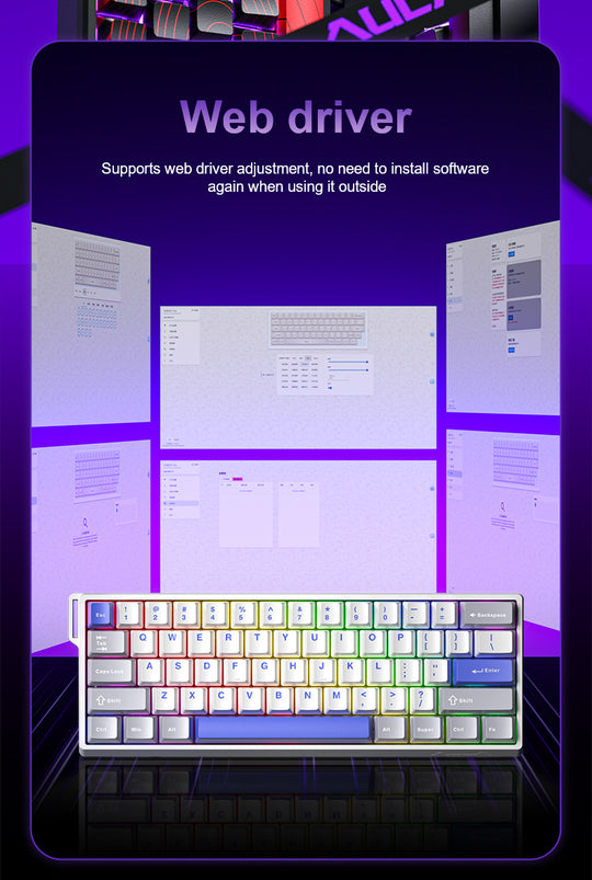 AULA WIN60HE MAX Magnetic Switch Keyboard - Aula Inno