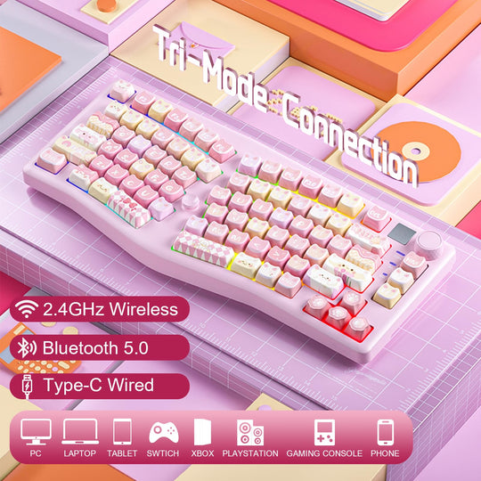 AULA-LEOBOG A75 Gasket Mechanical Keyboard - Aula Inno