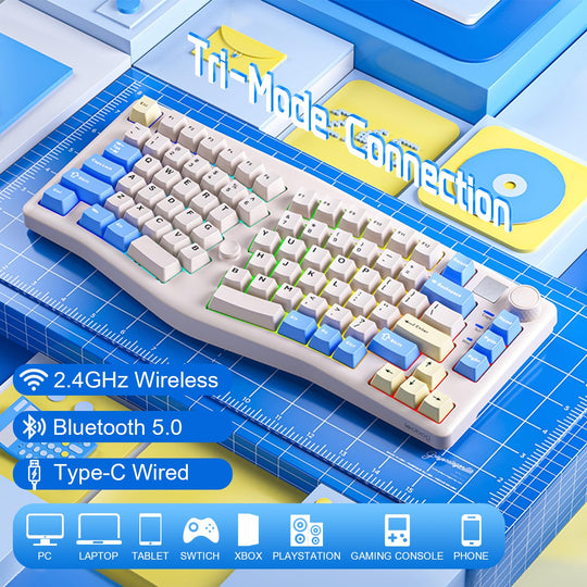 AULA-LEOBOG A75 Gasket Mechanical Keyboard - Aula Inno